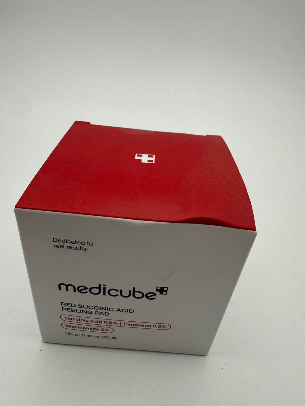 Medicube Red Succinic Acid Peeling Pads 70ct NEW K-Beauty